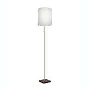 Adesso&reg; Stick Floor Lamp in Brushed Steel