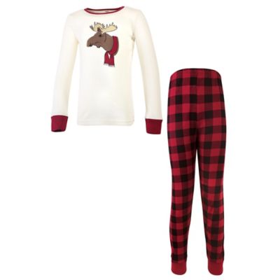 Touched by Nature&reg; Moose Organic Cotton Holiday Pajama Collection