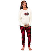 Touched by Nature&reg; Women&#39;s 2-Piece Christmas Tree Organic Cotton Pajama Set in Red