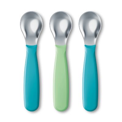 OXO Tot Infant Feeding Spoon, Multipack , 4 Count (Pack of 1)