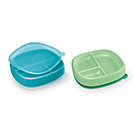 Alternate image 0 for NUK Suction Plates and Lid, Assorted, 2 Pk, 6+ Mos