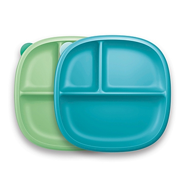 NUK Suction Plates and Lid, Assorted, 2 Pk, 6+ Mos. View a larger version of this product image.