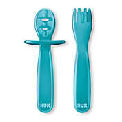 NUK 6+ Months 2 Pack Pretensil Dipper Spoon and Fork
