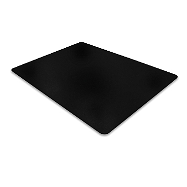 Floortex&reg; 29.5-Inch x 47-Inch Advantagemat Vinyl Chair Mat for Carpets in Black. View a larger version of this product image.