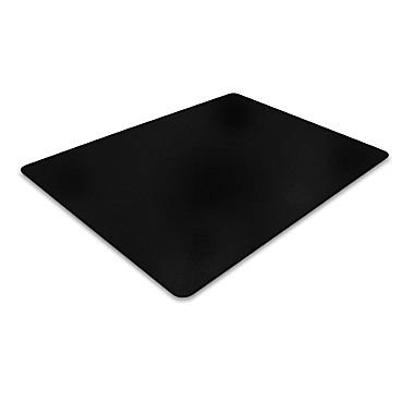 Floortex&reg; 29.5-Inch x 47-Inch Advantagemat Vinyl Chair Mat for Hardwood Floors in Black. View a larger version of this product image.