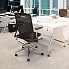 Alternate image 1 for Floortex&reg; 45-Inch x 53-Inch Clear Vinyl Lipped Chair Mat for Carpets up to 1/4&quot;