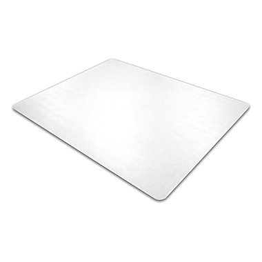 Polymer Clear Rectangular Chair Mat for Carpet. View a larger version of this product image.