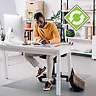 Alternate image 1 for Polymer Anti-Slip Clear Chair Mat for Hardwood Floors