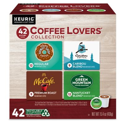 Coffee Lovers Variety Pack Keurig&reg; K-Cup&reg; Pods 42-Count