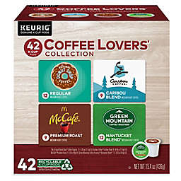 Coffee Lovers Variety Pack Keurig® K-Cup® Pods 42-Count