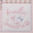 Alternate image 7 for NoJo&reg; Farmhouse Chic 4-Piece Crib Bedding Set in Pink