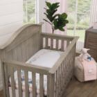 Alternate image 2 for NoJo&reg; Farmhouse Chic Photo Op Fitted Crib Sheet in Pink
