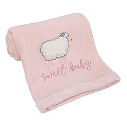 NoJo® Farmhouse Chic Baby Blanket in Pink