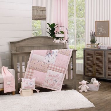 NoJo&reg; Farmhouse Chic Musical Mobile in Pink. View a larger version of this product image.