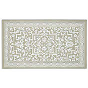 Home Dynamix Channing 2&#39;2 x 3&#39;9 Accent Rug in Taupe/Ivory