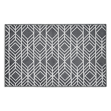 Home Dynamix Westwood 1&#39;6 x 2&#39;6 Accent Rug in Dark Grey. View a larger version of this product image.