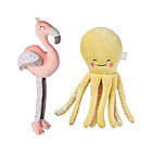 Alternate image 0 for Saro Lifestyle Flamingo and Octopus Longlegs 2-Piece Plush Toy Set