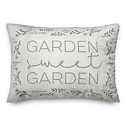 Garden Sweet Garden 14x20 Throw Pillow