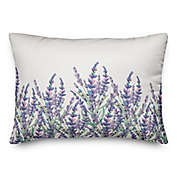 Lavender Field 14x20 Throw Pillow