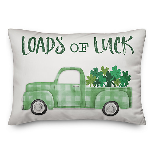 Alternate image 1 for Loads of Luck 14x20 Throw Pillow