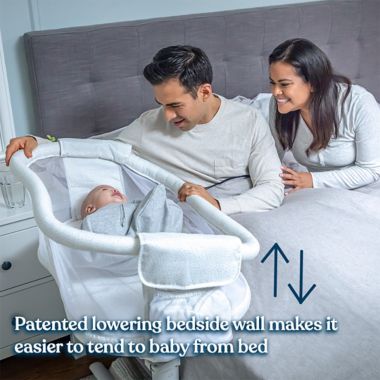 HALO&reg; Bassinest&reg; Premiere Series Swivel Sleeper in Pebble. View a larger version of this product image.