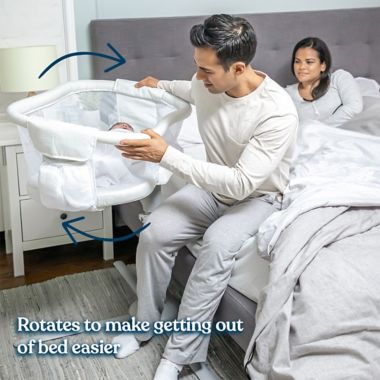 HALO&reg; Bassinest&reg; Premiere Series Swivel Sleeper in Pebble. View a larger version of this product image.