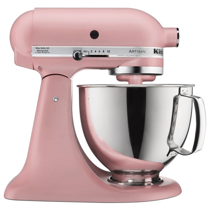 KitchenAid Mixer Artisan Tilt-Head Stand 5 qt. Mixer in Rose