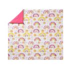 Alternate image 2 for Urban Playground Rainbows and Suns 3-Piece Reversible Full/Queen Quilt Set in Pink
