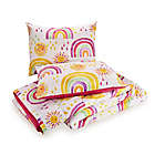Alternate image 5 for Urban Playground Rainbows and Suns 3-Piece Reversible Full/Queen Quilt Set in Pink