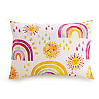 Alternate image 6 for Urban Playground Rainbows and Suns 3-Piece Reversible Full/Queen Quilt Set in Pink
