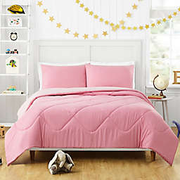 Urban Playground Olivia Reversible Comforter Set in Pink