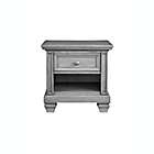 Alternate image 2 for Oxford Baby Richmond Nightstand in Brushed Grey