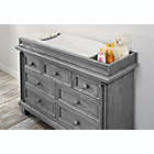 Alternate image 2 for Oxford Baby Richmond Changing Topper in Brushed Grey