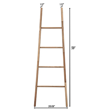 Haven&trade; Acacia Wood Towel Ladder. View a larger version of this product image.