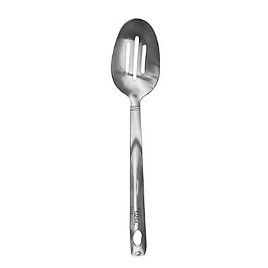 Our Table&trade; Stainless Steel Slotted Serving Spoon. View a larger version of this product image.