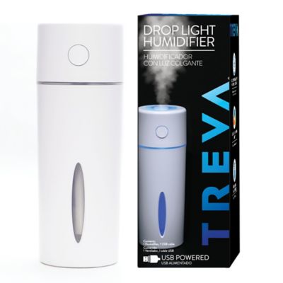 Treva&reg; Drop Light USB Humidifier in White