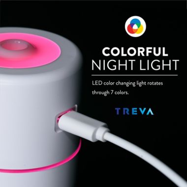 Treva&reg; Drop Light USB Humidifier in White. View a larger version of this product image.