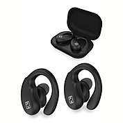 iHome&reg; XT-33 Bluetooth True Wireless In-Ear Earbuds in Black