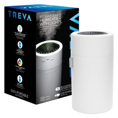 Treva&reg; Large Night Light Rechargeable Humidifier