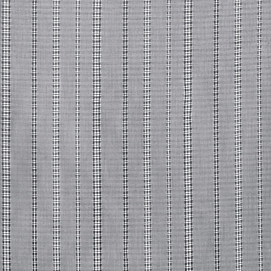 Bee &amp; Willow&trade; Eyelet Stripe 63-Inch Rod Pocket Curtain Panel in Grey (Single). View a larger version of this product image.