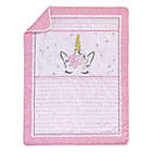 Alternate image 1 for Sammy &amp; Lou 4-Piece Mystical Dreams Crib Bedding Set in Pink/Grey