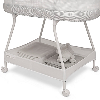Delta Children Wave Vibrating Bassinet with Toy Bar. View a larger version of this product image.