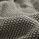 Alternate image 2 for INK + IVY Bree Knit Throw Blanket in Charcoal