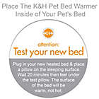 Alternate image 7 for K&amp;H&reg; Medium Pet Bed Warmer in Grey