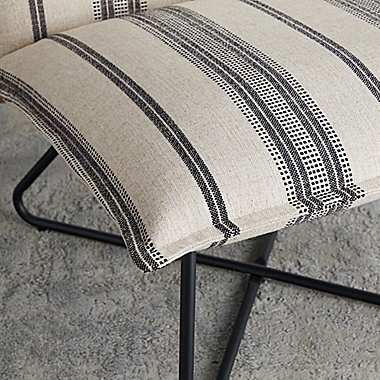 Matheson Accent Chair in Stripe. View a larger version of this product image.