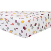 Trend Lab&reg; Farmer&#39;s Market Flannel Fitted Crib Sheet in Green/Red