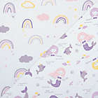 Alternate image 7 for Sammy &amp; Lou 2-Pack Rainbow Mermaid Fitted Crib Sheets in Purple/Pink