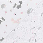 Alternate image 6 for Sammy &amp; Lou 2-Pack Girl Forest Microfiber Fitted Crib Sheets in Pink/Grey