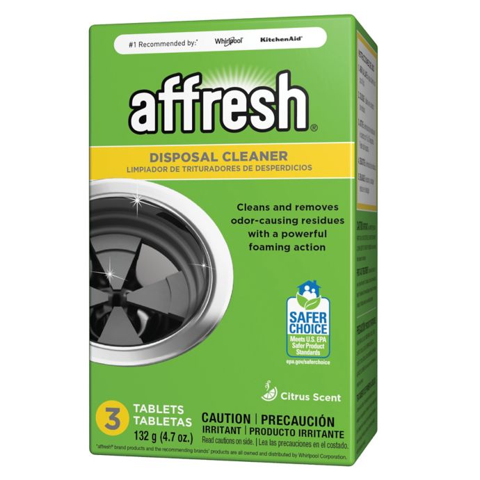 Affresh 3 Pack Disposal Cleaner Tablets In Citrus Bed Bath Beyond