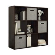 Simply Essential&trade; 9-Cube Organizer in Espresso